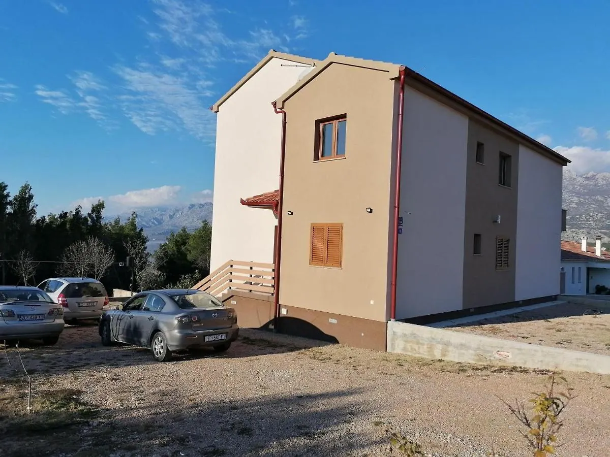 Apartmán Ferienwohnung-Roncevic-Nur-50-M-Vom-Meer Maslenica